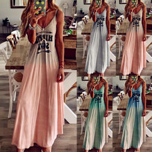 Load image into Gallery viewer, Sexy Boho Bow Camis Befree Maxi Dress