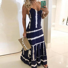 Load image into Gallery viewer, Sexy Boho Bow Camis Befree Maxi Dress
