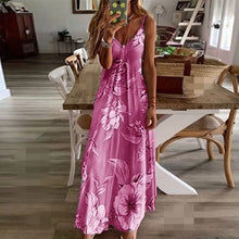 Load image into Gallery viewer, Sexy Boho Bow Camis Befree Maxi Dress