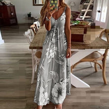 Load image into Gallery viewer, Sexy Boho Bow Camis Befree Maxi Dress