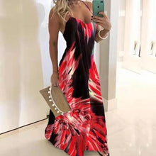 Load image into Gallery viewer, Sexy Boho Bow Camis Befree Maxi Dress