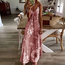 Load image into Gallery viewer, Sexy Boho Bow Camis Befree Maxi Dress