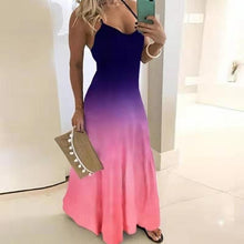 Load image into Gallery viewer, Sexy Boho Bow Camis Befree Maxi Dress