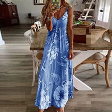 Load image into Gallery viewer, Sexy Boho Bow Camis Befree Maxi Dress