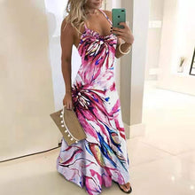 Load image into Gallery viewer, Sexy Boho Bow Camis Befree Maxi Dress
