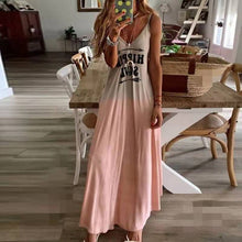 Load image into Gallery viewer, Sexy Boho Bow Camis Befree Maxi Dress
