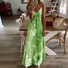 Load image into Gallery viewer, Sexy Boho Bow Camis Befree Maxi Dress
