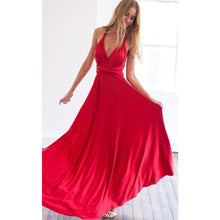 Load image into Gallery viewer, Maxi Club Red Dress Bandage Long Dress
