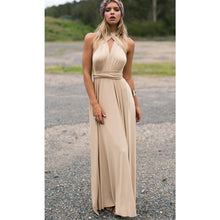 Load image into Gallery viewer, Maxi Club Red Dress Bandage Long Dress
