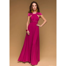 Load image into Gallery viewer, Maxi Club Red Dress Bandage Long Dress
