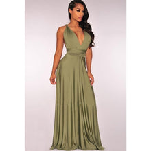 Load image into Gallery viewer, Maxi Club Red Dress Bandage Long Dress
