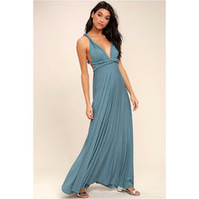 Load image into Gallery viewer, Maxi Club Red Dress Bandage Long Dress
